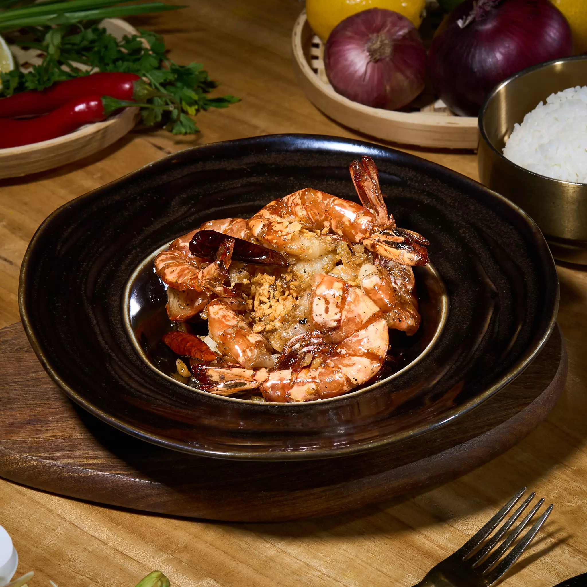 BUTTER GARLIC SHRIMP